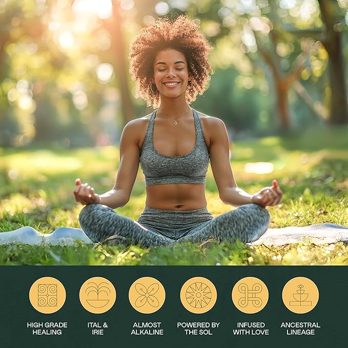 Rich Sol Foods St. John’s Bush Hormone Balance tea for Women, Menstrual Cramp Relief, PCOS and Fibroid Support, Fertility Supplements for Women, Loose-Leaf Herbal Tea, 44g