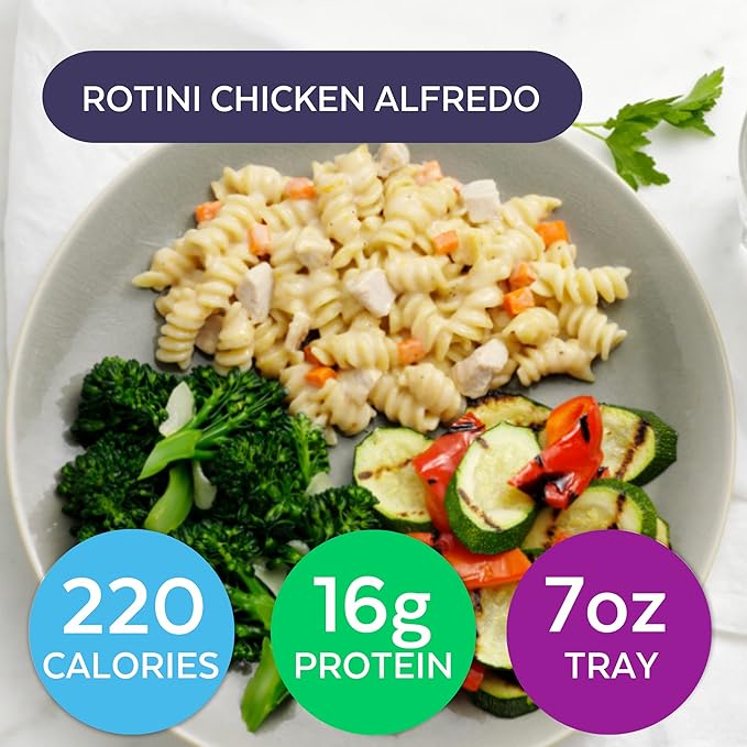 HMR Customer Favorites Entrée Pack | Ready to Eat Meals – Shelf Stable, No Refrigeration | Prepared Meals for Lunch or Dinner | 6 Premade, High-Protein, Low-Calorie | 7–8 oz Microwave-Ready