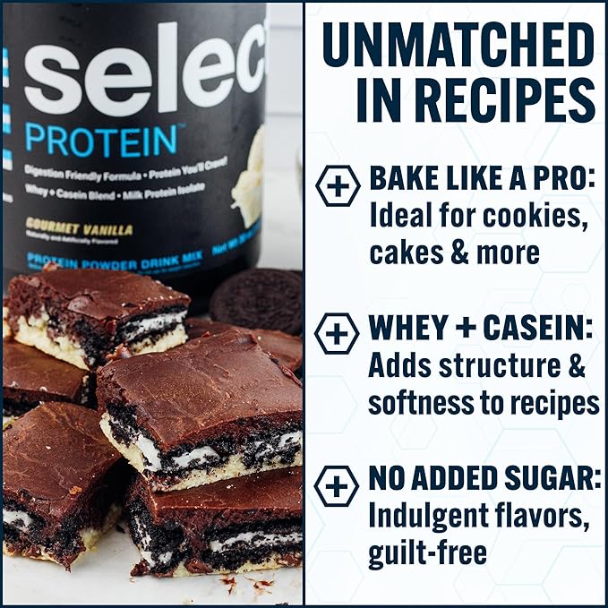PEScience Select Protein Powder, Whey and Casein Blend, Lean Protein Powder for Men and Women, Low Calorie, Low Carb, Keto Friendly, Gluten Free, Chocolate Truffle - 55 Servings