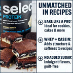 PEScience Select Protein Powder, Whey and Casein Blend, Lean Protein Powder for Women and Men, Low Calorie, Low Carb, Keto Friendly, Gluten Free, Chocolate Truffle - 27 Servings