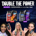 stripfast5000 Weight Management Support + Relaxation Capsules, Stimulant-Free for Women & Men, Night Bullets Blackout
