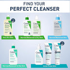 CeraVe Hydrating Facial Cleanser, Moisturizing Face Wash For Dry Skin, Hyaluronic Acid + Ceramides + Glycerin, Hydrating Cleanser For Normal To Dry Skin, National Eczema Association Certified