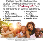 Endocalyx Pro Supplement – Endothelial Glycocalyx Support 120 Capsules - Vascular & Microcirculation Health – Clinically-Studied – Patented – Supports Nitric Oxide Functions