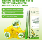 Herbal Diffuser Pen, Detox Diffuser with Mullein, Thyme & Mint for Better Breathing, All Natural Swap - Up to 600 Uses (Varies by Usage), 4 Diffusers, 2 Packs