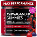 Ashwagandha Gummies – 120 Count - 2000 MG Ashwagandha Supplements with L-Theanine, GABA, Magnesium, Zinc & Vitamin D3 – Sugar-Free, Vegan, Non-GMO–Natural Support for Balance