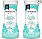 Summer's Eve Essential Botanicals All-Over Daily Feminine Wash with Argan Oil, Gentle pH-Balanced Body Wash for Women, Removes Vaginal Odor and Refreshes, 12 Fl Oz (Pack of 2)