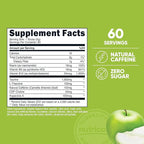 Nutricost Energy Complex (Green Apple) (60 Servings) - Clean Energy Powder, 300g Dietary Supplement