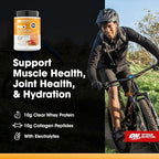 Optimum Nutrition Pro Quench, 10g Clear Protein, 10g Collagen peptides & Electrolyte Powder Drink Mix, Tropical Orange Mango, 20 Servings, 520 Grams (Packaging May Vary)