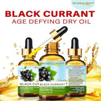 Botanical Beauty BLACK CURRANT AGE DEFYING FACE DRY OIL 100% Natural. Black Currant Oil, Evening Primrose, Grape Seed, Jojoba, Organic Safflower, Vitamin E. Face Moisturizer, Rejuvenate, Anti-aging