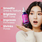 SeoulCeuticals PDRN Serum Salmon DNA Vitamin C Serum – Korean Skincare Anti Aging PDNR Skin Repair Booster – K Beauty PDRM Skin Care for Face 1oz