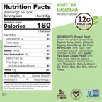 Lenny & Larry's Cookie-fied Protein Bar – White Chip Macadamia Vegan Protein Bars 9x45g – Healthy Snacks with 12g Plant Protein & 5g Fiber – Gluten-Free Power Bar, Non-GMO & Vegan