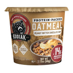 Kodiak Cakes Instant Oatmeal Cups, Peanut Butter Chocolate Chip, High Protein, 100% Whole Grains, (12 cups)
