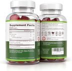 Sugar-Free Saw Palmetto Gummies for Men & Women - Saw Palmetto Extract Supplement for Hair Appearance, Hormone Balance & Prostate Wellness - Vegan Pectin Formula, Non-GMO, Gluten Free - 60 Count