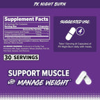 FINAFLEX PX NIGHT BURN - 120 Capsules - Ultimate Non-Stim Weight Loss - Supports Healthy Body Composition & Lean Muscle Mass - 30 Servings