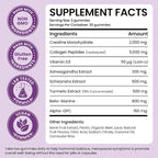 Menopause Supplements for Women | Menopause Gummy Vitamins | Relief for Hot Flashes, Night Sweats & Mood Swings | Helps Sleep Disruptions & Brain Function | 60 Vegan Gummies