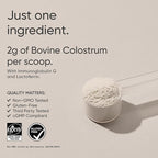 Sports Research® Bovine Colostrum Powder – Easy to Mix Superfood – Immunity Support & Gut Health w/ 30% IgG Antibodies - U.S. Sourced · Non-GMO · Gluten Free - 75 Servings (Unflavored)