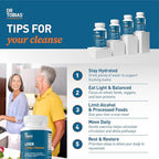 Dr. Tobias Liver 21 Day Cleanse - Herbal Liver Detox Cleanse with Milk Thistle Dandelion Root & Artichoke Extract | Supports Liver Health & Digestion (63 Vegetarian Capsules (Pack of 1))