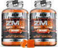 Iron Labs ZM6 Gummies for Men & Women - 2 Pack - Zinc Magnesium Gummies (200 Count, Orange Flavor, Vegan) - Magnesium Citrate and Zinc Citrate Supplements with Vitamin B6 and D3