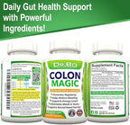 Colon Cleanse Detox Formula - Natural Bowel Cleanser Pills for Intestinal Bloating & Fast Digestive Cleansing - Daily Constipation Relief Supplement Gut, Belly, Stomach - Women Men Herbal Weight Flush