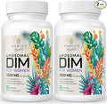 Liposomal DIM 400 mg - Hormone Balance, Estrogen Support for Women, DIM Supplement with Vitamin E, Evening Primrose, Black Cohosh, Omega-3 Fatty Acids (120 Capsules)