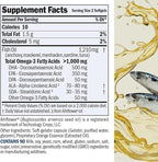 ANDREW LESSMAN Maximum Essential Omega-3 Orange - 60 Softgels - Ultra-Pure, High Potency Omega-3 Oils. High DHA, No Stomach Upset, No Contaminants, No Mercury. Small Easy to Swallow Softgels