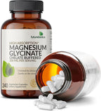 Futurebiotics Magnesium Glycinate 200 MG per Serving Chelated for High Absorption, Gentle On Stomach, Non-GMO, 240 Vegetarian Capsules