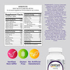 Centrum Minis Silver Women's Multivitamin for Women 50 Plus, Multimineral Supplement with Vitamin D3, B Vitamins, Non-GMO Ingredients, Supports Memory and Cognition in Older Adults - 280 Ct