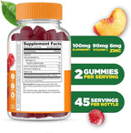 Lifeable Immune Support Gummies for Adult | Elderberry Vitamin C and Zinc | Great Tasting Elderberry Immune Support Supplement Gummies | Immunity Gummies for Adults, Men, Women | 90 Gummies
