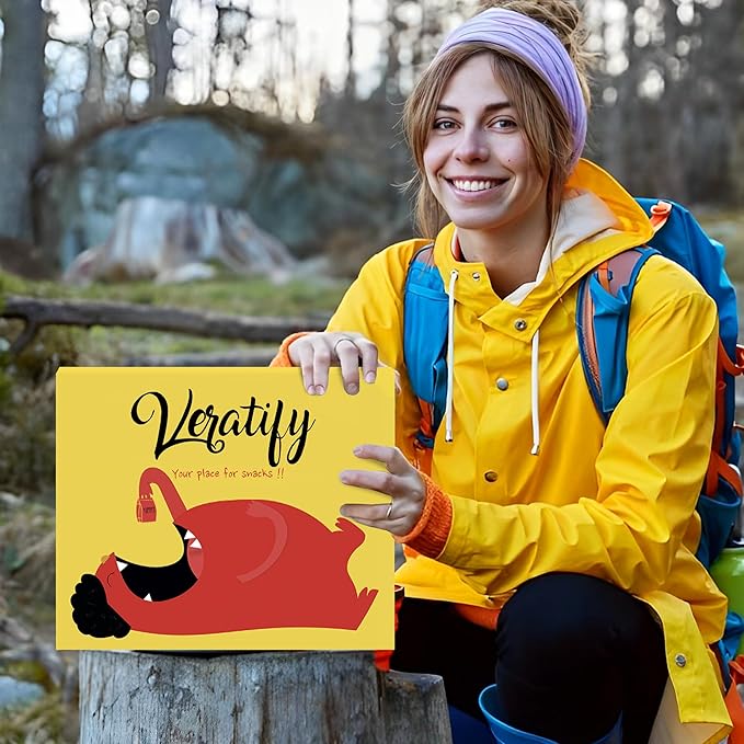 Veratify Healthy Mixed Snack Box (66 Count) Snacks Gift Basket Granola Bars Bulk Variety Grab and Go Men Women Adults Office Work Travel Employee Appreciation School College