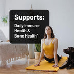 NatureWise Vitamin D3 1000IU + K2 (MK7) 100mcg with Organic Extra Virgin Coconut Oil - Supports Calcium Absorption, Bone & Immune Health - Non-GMO, Soy & Gluten-Free - 30 Softgels[1-Month Supply]