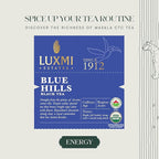 Luxmi Estates - Blue Hills black Tea, 50 Teabags, 100% biodigrable Teabags