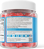 Potassium Citrate 1000mg Gummies, Potassium Magnesium Supplement + Calcium, Zinc, Sodium, Vitamin B6, B12, Support Leg Cramps, Electrolyte Balance, Body Performance, Energy Boost, Sugar Free, 60 Cts
