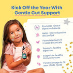 JoySpring ParaPatrol Kids’ Herbal Blend – Alcohol-Free Liquid Supplement with Black Walnut and Wormwood Extract | Supports Digestive Health | Natural Raspberry Flavor – 30 Servings