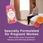 Centrum Morning Sickness Relief Gummies, Citrus Ginger Flavor - 60 Count, Up to 60 Day Supply