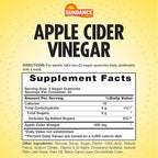 Sundance Apple Cider Vinegar Gummies | 50 Count | Apple Flavor | Vegan, Non-GMO, and Gluten Free Supplement