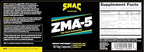 SNAC ZMA-5 Mineral Supplement - Supports Muscle Function, Restful Sleep, Immune Health and Relaxation with Zinc, Vitamin B6, Magnesium and 5-HTP for Sleep, Anxiety, Calmness - 90 Veggie Capsules