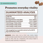 Natural Dog Company Wild Alaskan Salmon Chews for Dogs – Fish Oil Supplement with EPA & DHA for Itchy Skin, Coat, Brain, Joints & Immune Health, Daily Omega-3 Chews, 90 Count