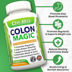 Colon Cleanse Detox Formula - Natural Bowel Cleanser Pills for Intestinal Bloating & Fast Digestive Cleansing - Daily Constipation Relief Supplement Gut, Belly, Stomach - Women Men Herbal Weight Flush