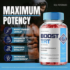 Boost TRT Gummies, Official Boost TRT Supplement Gummies - Maximum Strength Performance, All Natural Support Overall Health & Wellness, Premium BoostTRT Advanced Support Gummy Reviews (2 Pack)