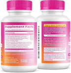 Pink Stork Cortisol Probiotic for Women – Mood and Adrenal Support Supplement – Ashwagandha, Lemon Balm, Chamomile, 25 Billion CFU – Gut Health, Energy, Focus – Lower Cortisol – 30 Capsules