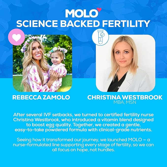 MOLO Prenatal Multi-Vitamin Drink Mix for Women – Packed with essential vitamins & antioxidants, DHA Omega-3, Methylfolate – 30 Stick Packs with Sweet Orange Flavor – Vegetarian, Gluten-Free & Non-GMO