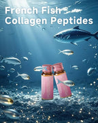 Ageless Beauty Marine Collagen Drink, Liquid Collagen for women with 5,000mg Franch Hydrolyzed Collagen, Korean Collagen Tripeptide, Skipjack Elastin Peptide, Supports Skin, Less Wrinkles, 0 Additives