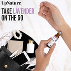 UpNature Lavender Essential Oil Pure Roll On - 100% Natural Lavender Oil for Skin