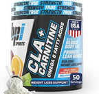 BPI Sports CLA+Carnitine – CLA L Carnitine & Linoleic Acid – L Carnitine Supplement for Weight Loss, Metabolism & Lean Muscle – Caffeine Free – Fruit Punch – 50 Servings – 12.34 oz