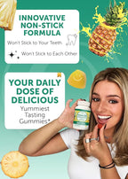 Lunakai USA Made Vitamin D3 Gummies 2000 IU - Non-GMO, Gluten-Free Vitamin D Gummies for Women & Men - Bone, Immune & Energy Support, 60ct