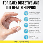 BIGJOHNLAB® - Probiotics for Boost Weight Management - 6 Probiotic Strains - Prebiotics - Key Ingredient Cayenne & Green Tea - Supports Gut Health - Weight Management for Women & Men - 30 CT