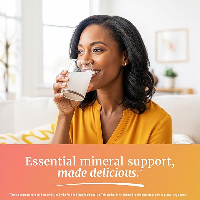 Magnesium Glycinate Powder 400MG | Sleep & Relaxation Support | Peach Mango Flavor, Sugar-Free | High Absorption Chelated Magnesium Powder | Vegan, Gluten-Free, Non-GMO | 30 Servings | 225g (7.94oz)