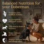 Multivitamins, Balanced Nutrition for Your Doberman Pinscher, 90 Count, Made in The USA with Real Bacon