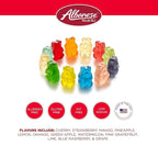 Albanese World's Best 12 Flavor Gummi Bears, 36oz Bag of Candy, Soft & Chewy Candy Snacks, Fruity Flavor Assortment