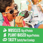 Lenny & Larry's Complete Protein Cookie, [Choc-O-Mint], Chewy Soft Baked, 16g Plant Protein, Vegan, Non-GMO, High Fiber, [4 Ounce] Cookie,(Pack of 24)